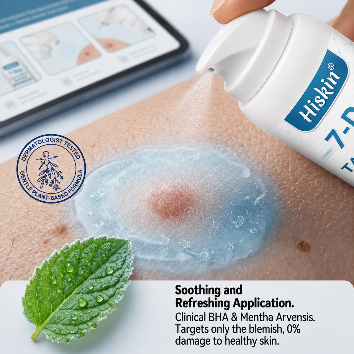 Official Brand Store | ✅💎 Hiskin® 7-Day Tag & Spot Eraser (Zero Pain, Zero Scars Precision Spray)